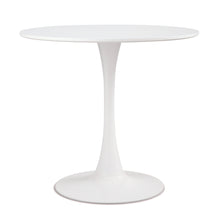 Cargar imagen en el visor de la galería, JIRTEMOT 31.5" Modern Wood Tulip Round Table for Dining Reading Coffee Table, White