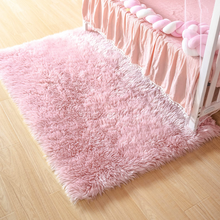 Cargar imagen en el visor de la galería, STAOLENE Ultra Soft Sheepskin Fluffy Shag Area Rugs for for Bedroom Living Room 3 x 5, Pink