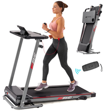 将图片加载到图库查看器,JIRTEMOT 2.5HP Treadmill, With Bluetooth Remote Control and LED Display Desk, W/3 Incline, Maximum Weight 265lbs