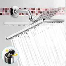 将图片加载到图库查看器,JIRTEMOT High Pressure Rain Shower Head 8'' Air Boost Waterfall Square Showerhead