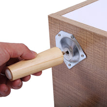 将图片加载到图库查看器,JIRTEMOT 1 PCS Modern Wood Nightstands with 1 Drawer and 1 Open Shelf for Bedroom and Living Room, Brown