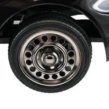 Cargar imagen en el visor de la galería, JIRTEMOT 12V Electric Ride on Police Car With Remote Control, MP3, Horn, USB, Car Keys, Black