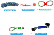 将图片加载到图库查看器,A.FATI Dog Chew Toys for Puppies Teething, 15 Pcs