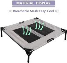 Cargar imagen en el visor de la galería, A.FATI Elevated Dog Bed,Cooling Raised Dog Bed
