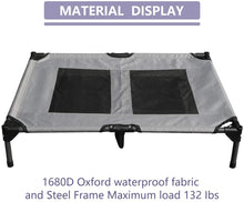 Cargar imagen en el visor de la galería, A.FATI Elevated Dog Bed,Cooling Raised Dog Bed