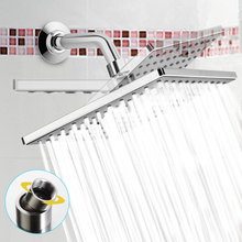 Cargar imagen en el visor de la galería, JIRTEMOT High Pressure Rain Shower Head 8&#39;&#39; Air Boost Waterfall Square Showerhead
