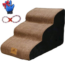 Cargar imagen en el visor de la galería, A.FATI  3-Tier Foam Ramps/Steps/Stairs for Pets
