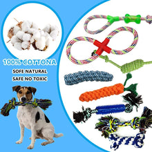 Cargar imagen en el visor de la galería, A.FATI Dog Chew Toys for Puppies Teething, 15 Pcs
