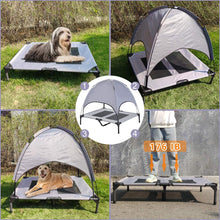 Cargar imagen en el visor de la galería, A.FATI Elevated Dog Bed,Cooling Raised Dog Bed
